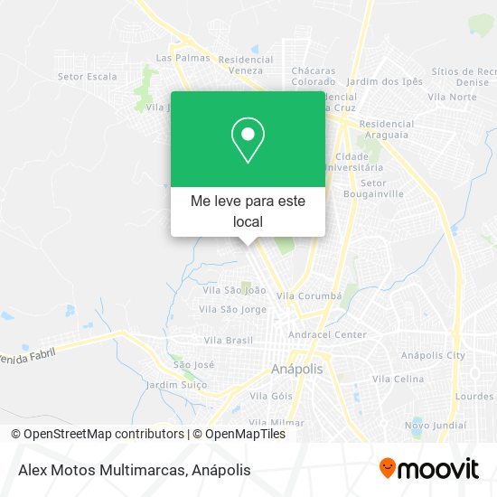 Alex Motos Multimarcas mapa