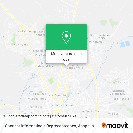 Connect Informatica e Representacoes mapa