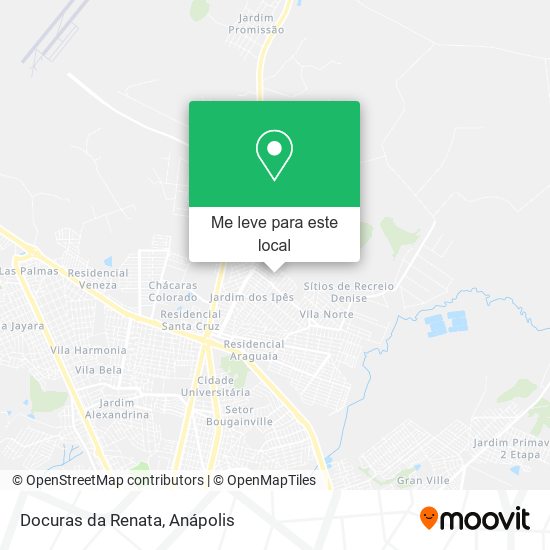 Docuras da Renata mapa