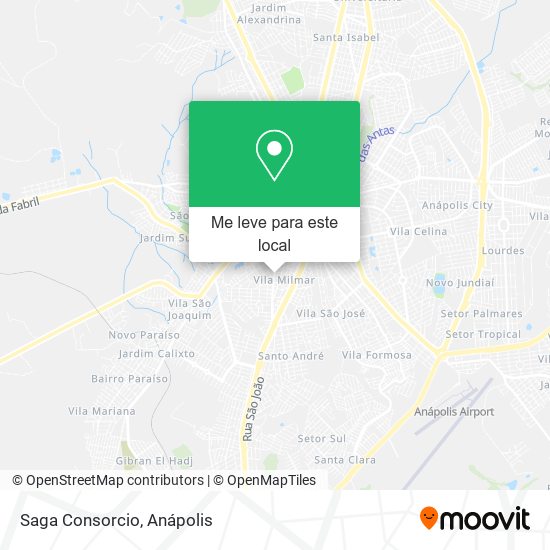 Saga Consorcio mapa