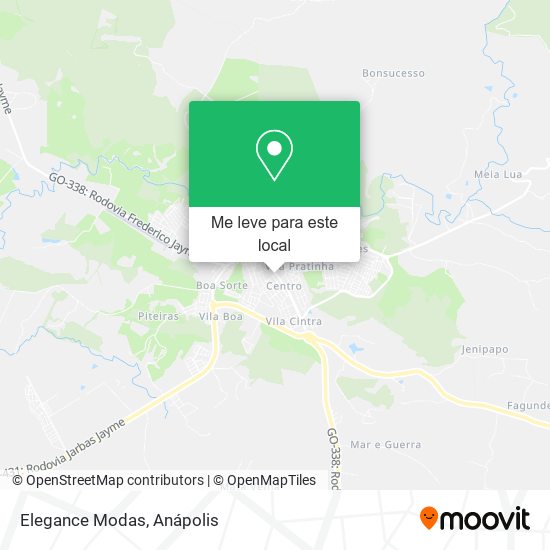 Elegance Modas mapa