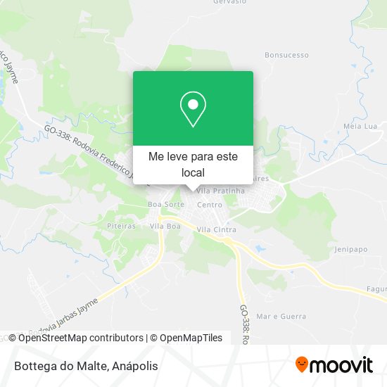 Bottega do Malte mapa
