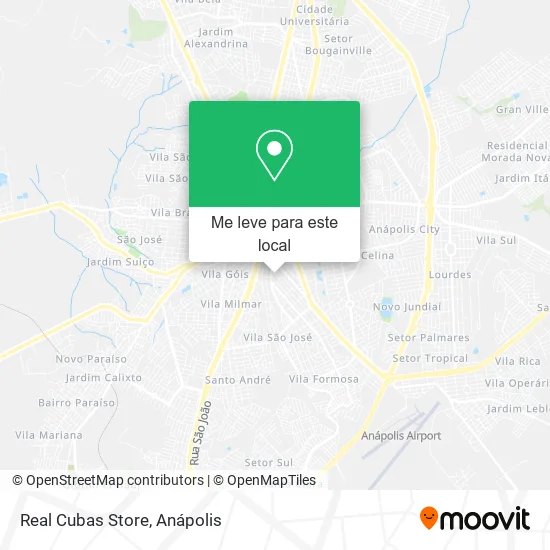 Real Cubas Store mapa