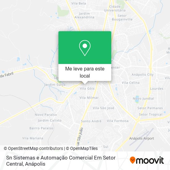 Sn Sistemas e Automação Comercial Em Setor Central mapa
