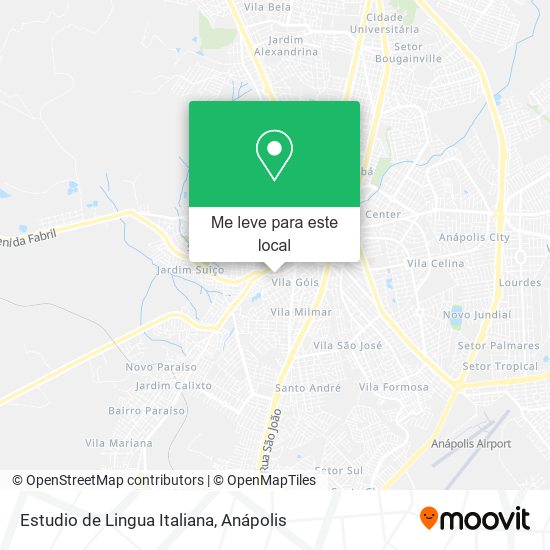 Estudio de Lingua Italiana mapa