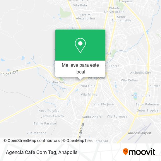 Agencia Cafe Com Tag mapa