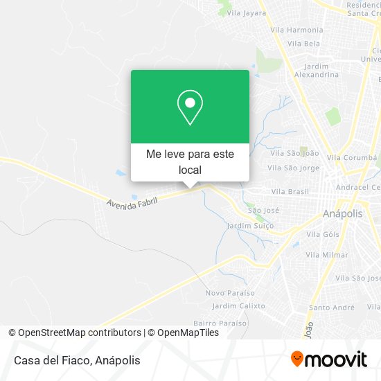 Casa del Fiaco mapa