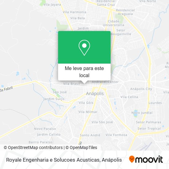 Royale Engenharia e Solucoes Acusticas mapa