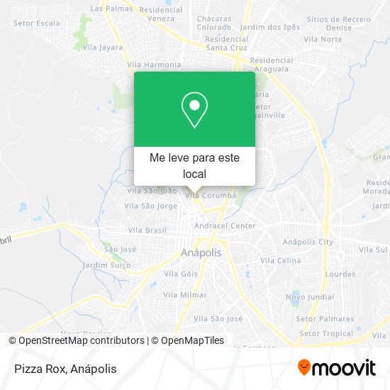 Pizza Rox mapa