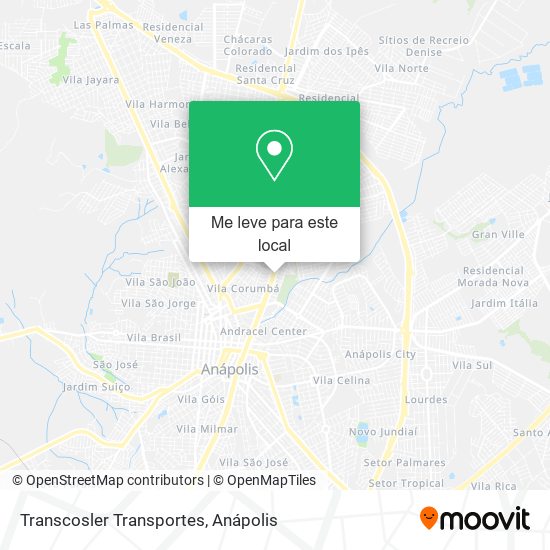Transcosler Transportes mapa
