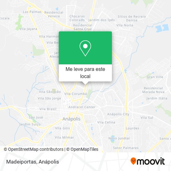Madeiportas mapa