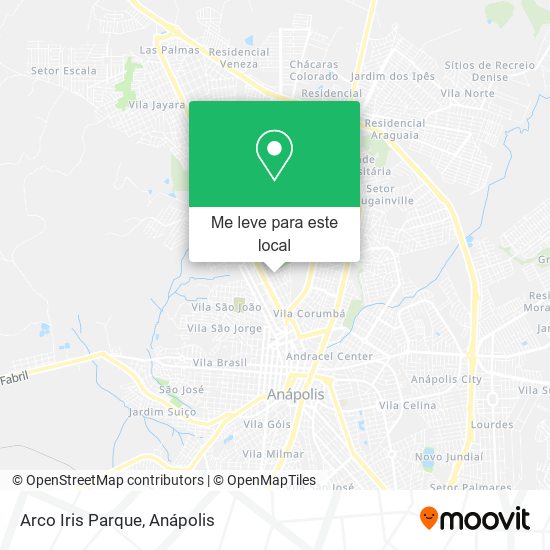 Arco Iris Parque mapa