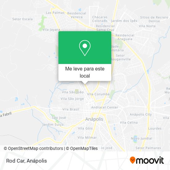 Rod Car mapa