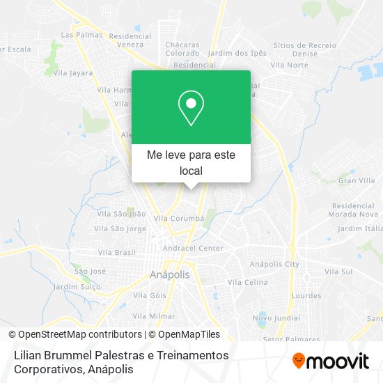 Lilian Brummel Palestras e Treinamentos Corporativos mapa