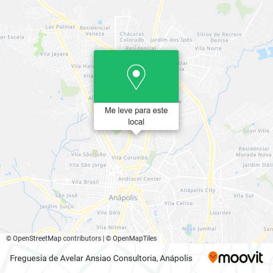 Freguesia de Avelar Ansiao Consultoria mapa