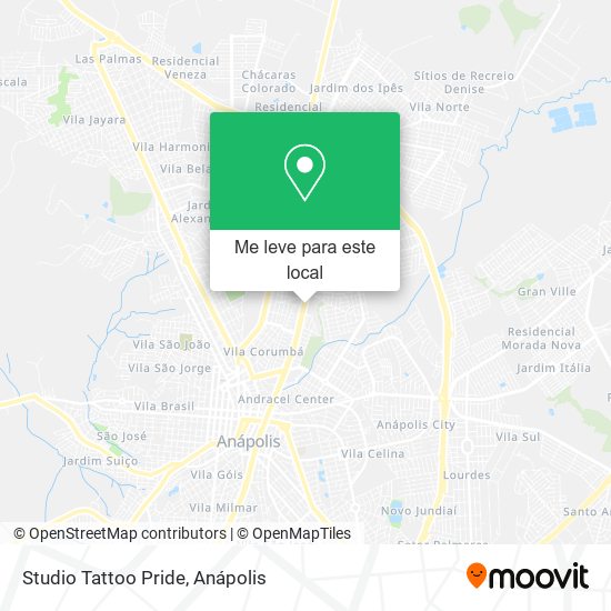Studio Tattoo Pride mapa