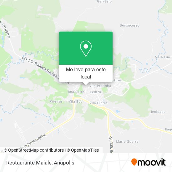 Restaurante Maiale mapa