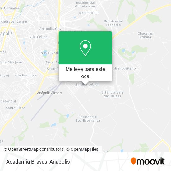 Academia Bravus mapa