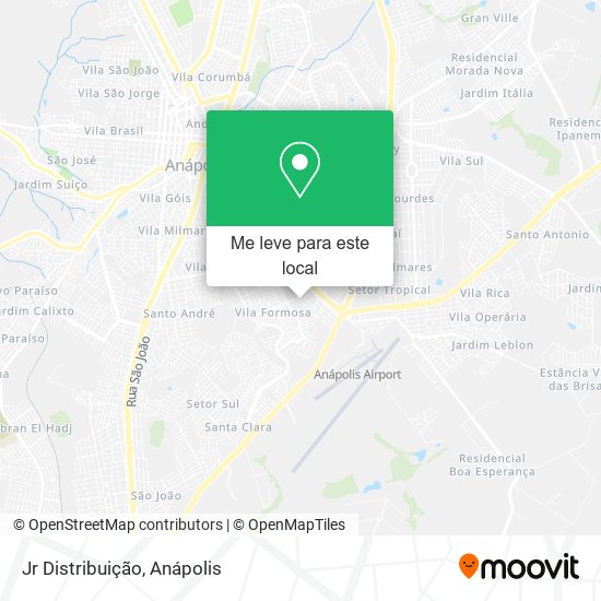 Jr Distribuição mapa
