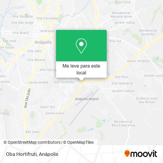 Oba Hortifruti mapa