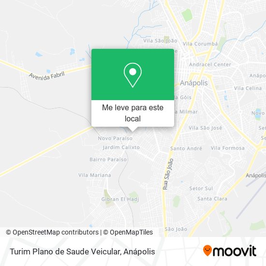 Turim Plano de Saude Veicular mapa