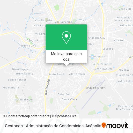 Gestocon - Administração de Condomínios mapa