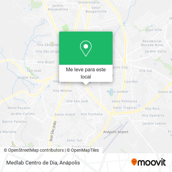 Medlab Centro de Dia mapa