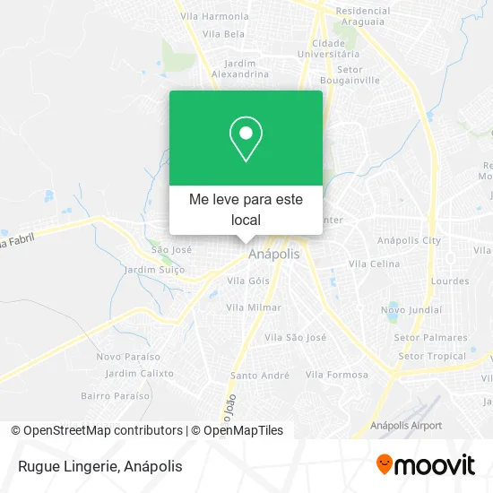 Rugue Lingerie mapa