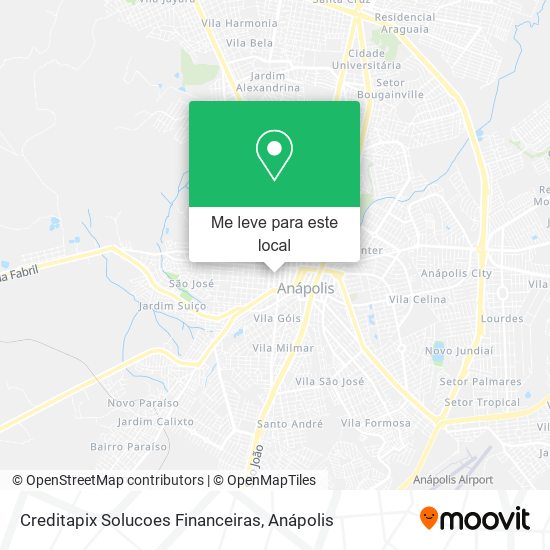 Creditapix Solucoes Financeiras mapa