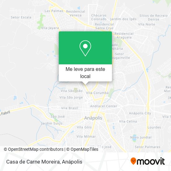Casa de Carne Moreira mapa