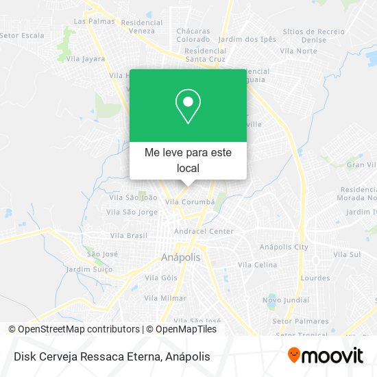 Disk Cerveja Ressaca Eterna mapa