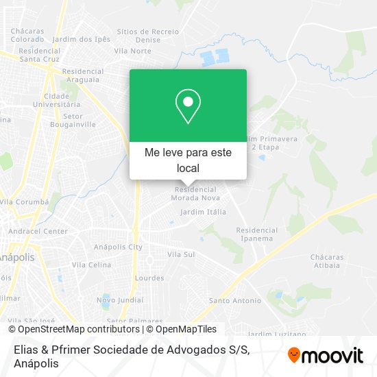 Elias & Pfrimer Sociedade de Advogados S / S mapa