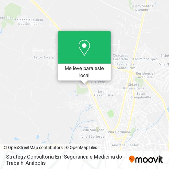 Strategy Consultoria Em Seguranca e Medicina do Trabalh mapa