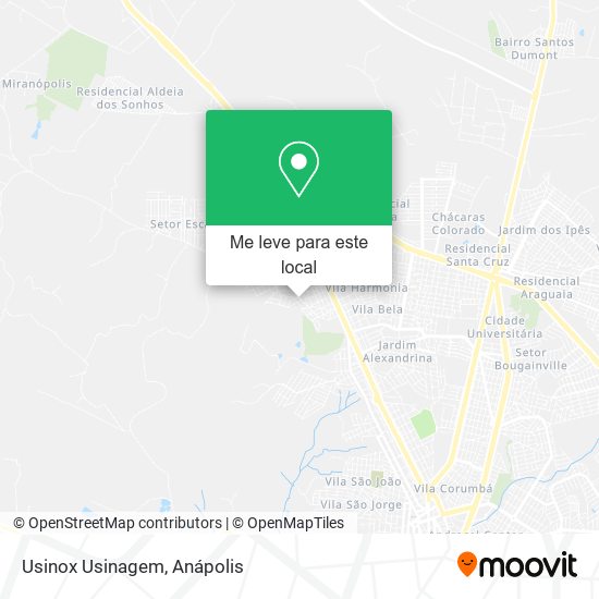 Usinox Usinagem mapa