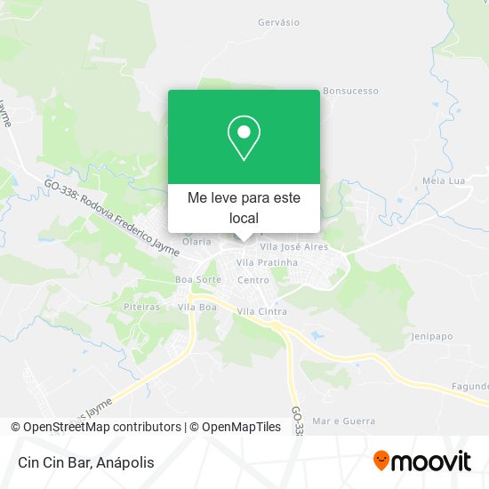 Cin Cin Bar mapa
