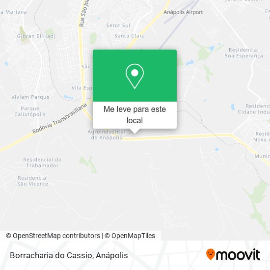 Borracharia do Cassio mapa