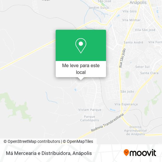 Má Mercearia e Distribuidora mapa