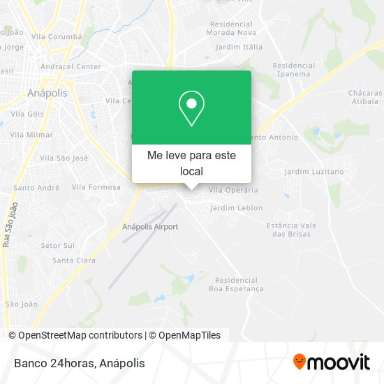 Banco 24horas mapa
