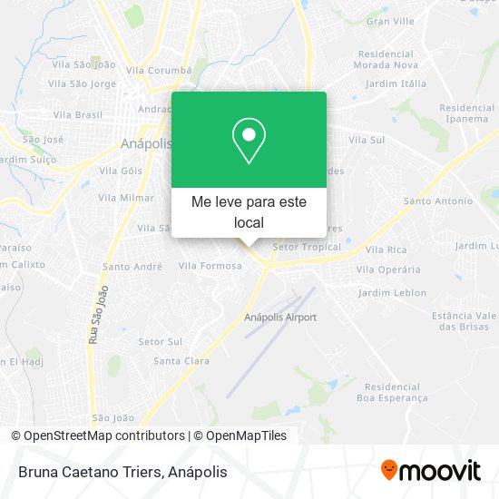 Bruna Caetano Triers mapa