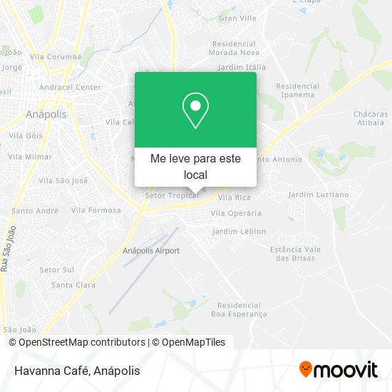 Havanna Café mapa