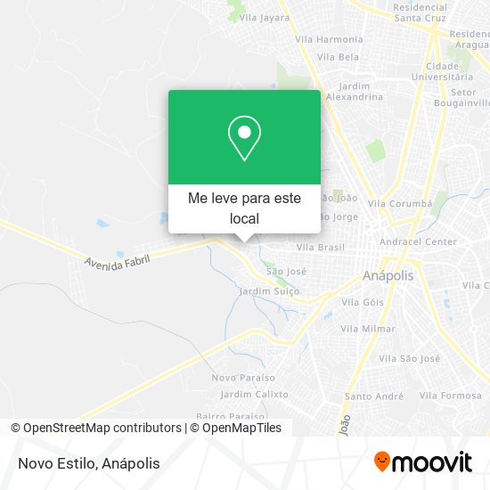 Novo Estilo mapa