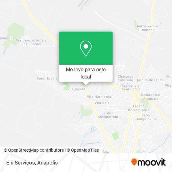 Eni Serviços mapa