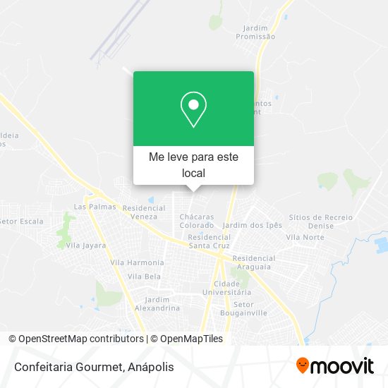 Confeitaria Gourmet mapa
