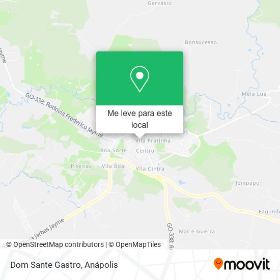 Dom Sante Gastro mapa