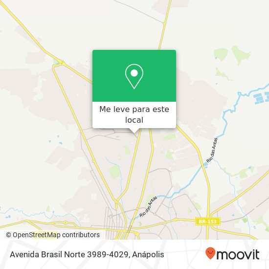 Avenida Brasil Norte 3989-4029 mapa