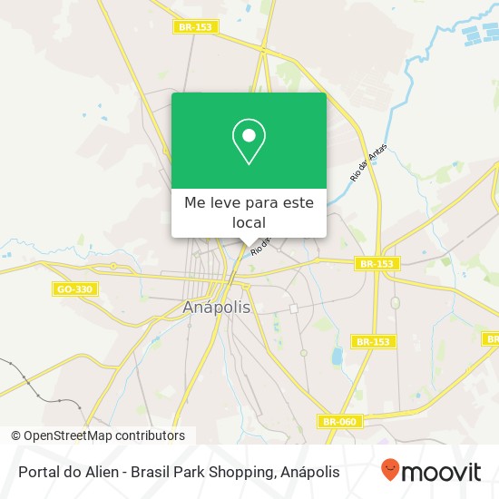 Portal do Alien - Brasil Park Shopping mapa