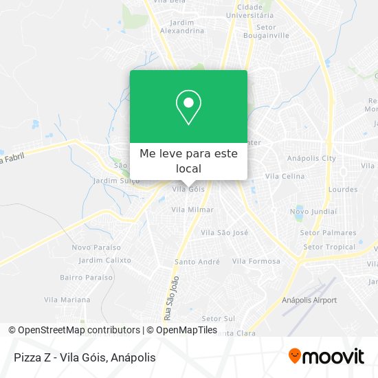 Pizza Z - Vila Góis mapa