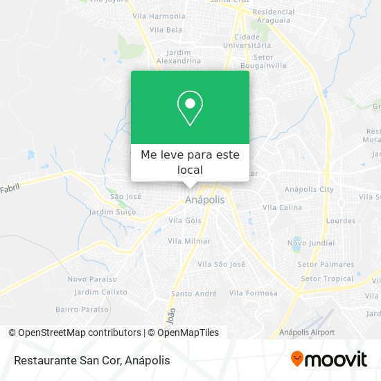 Restaurante San Cor mapa