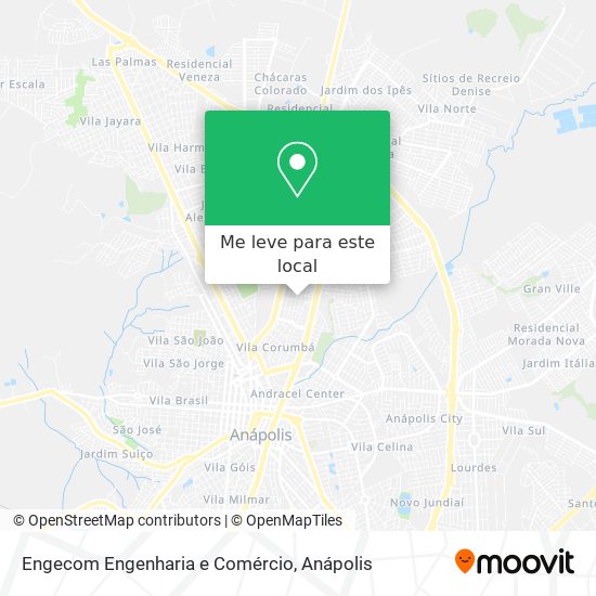 Engecom Engenharia e Comércio mapa