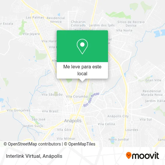 Interlink Virtual mapa